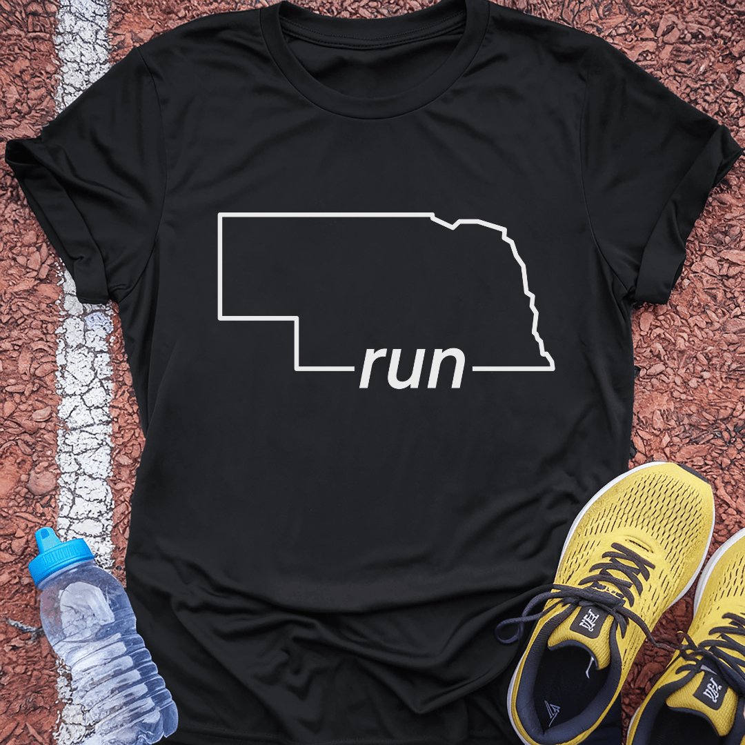 Run Nebraska Tech Tee