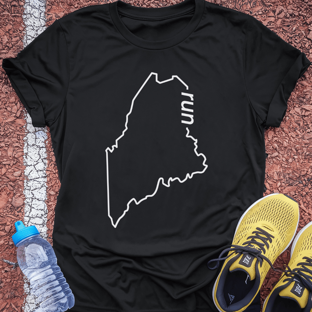 Run Maine Tech Tee