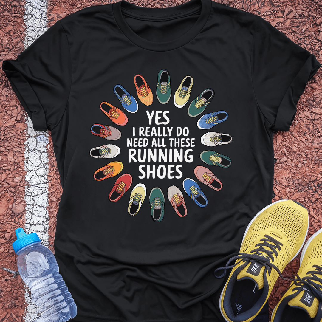 Running Shoes Tech Tee