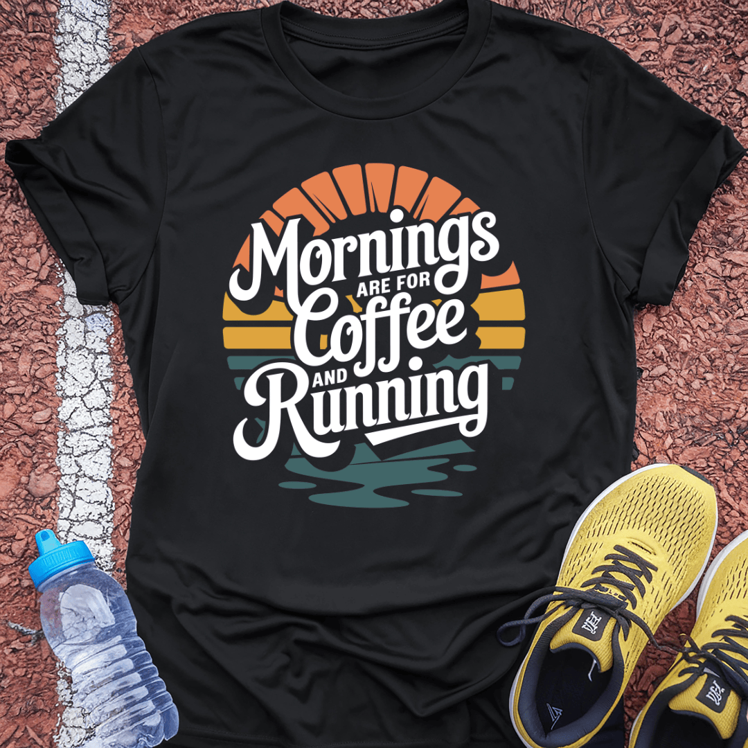 Coffee and Running Tech Tee