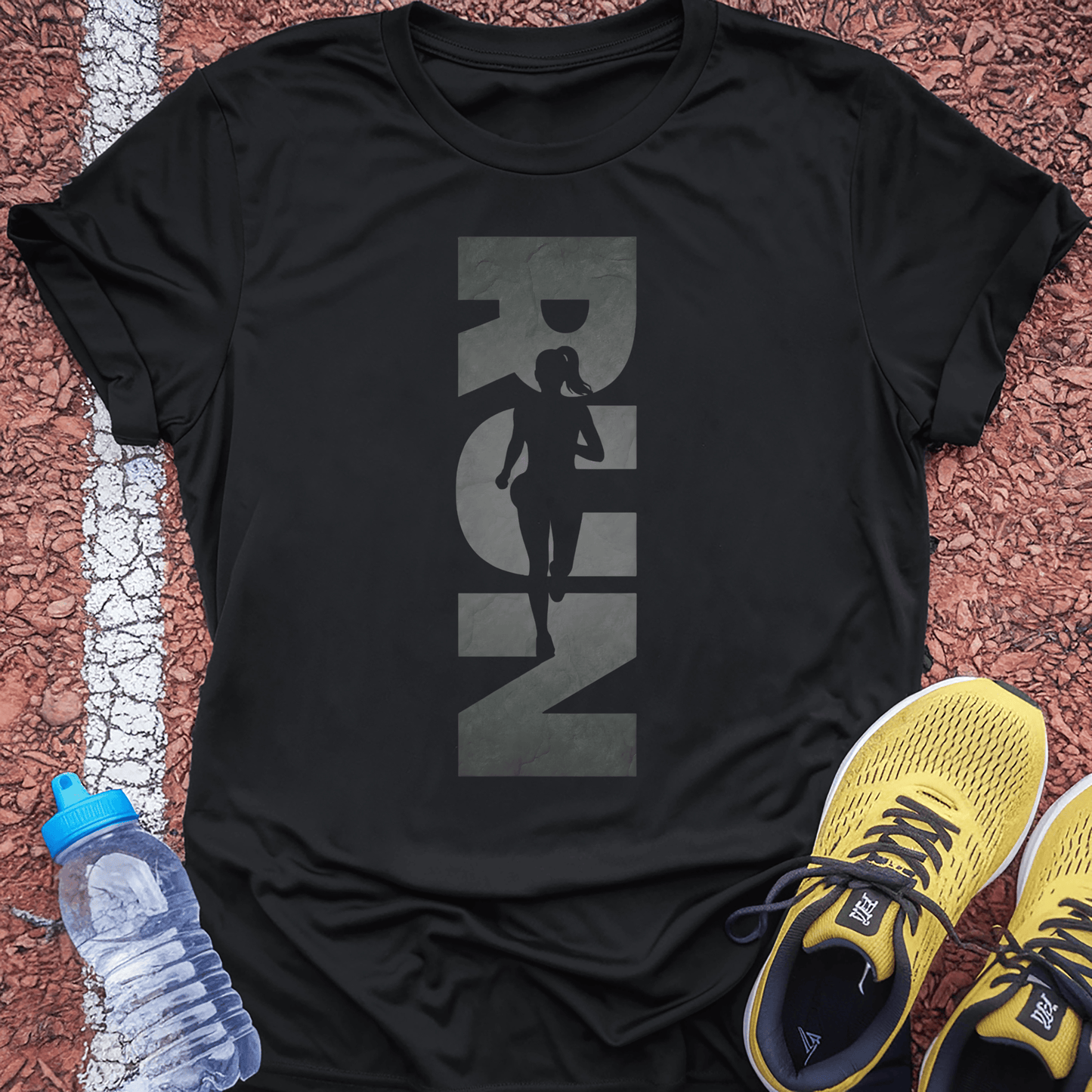 Running Girl Women's Tech Tee