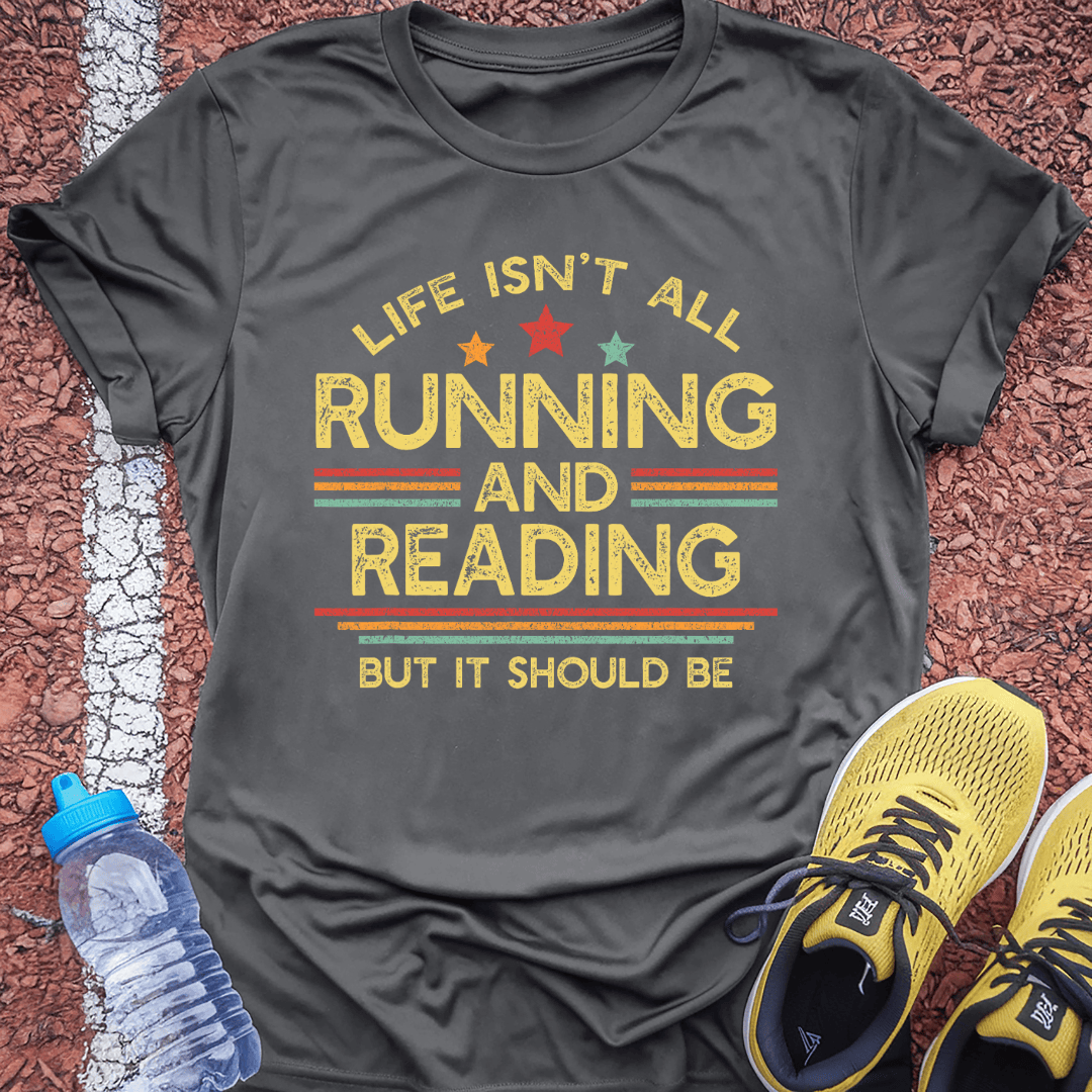 Running & Reading Tech Tee