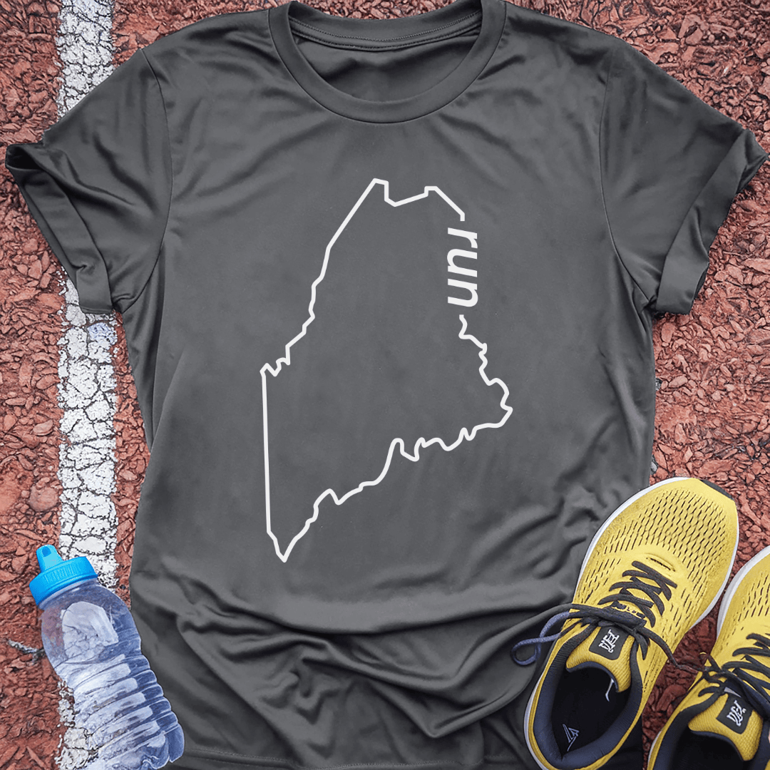Run Maine Tech Tee