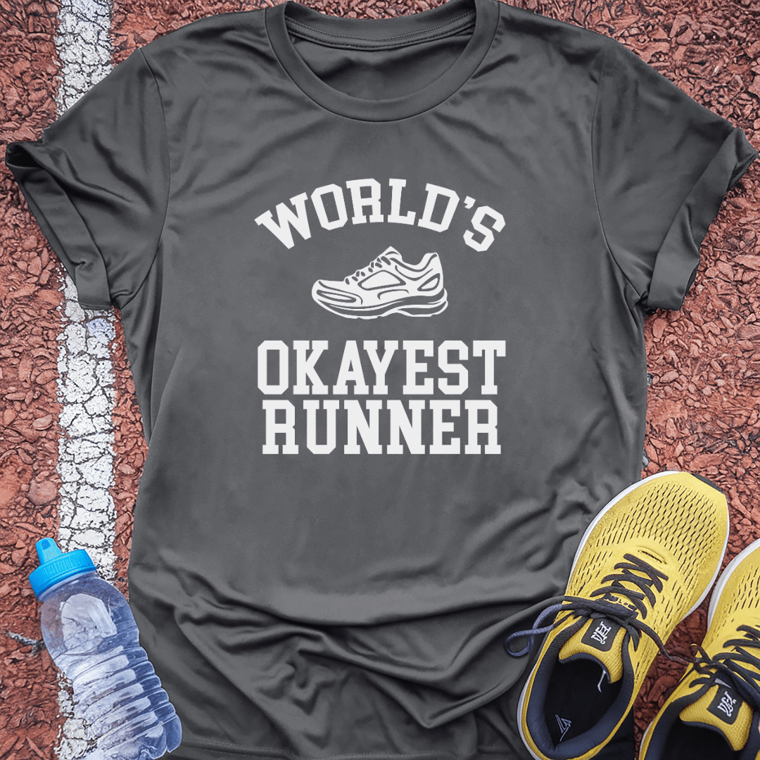 Okayest Runner Tech Tee