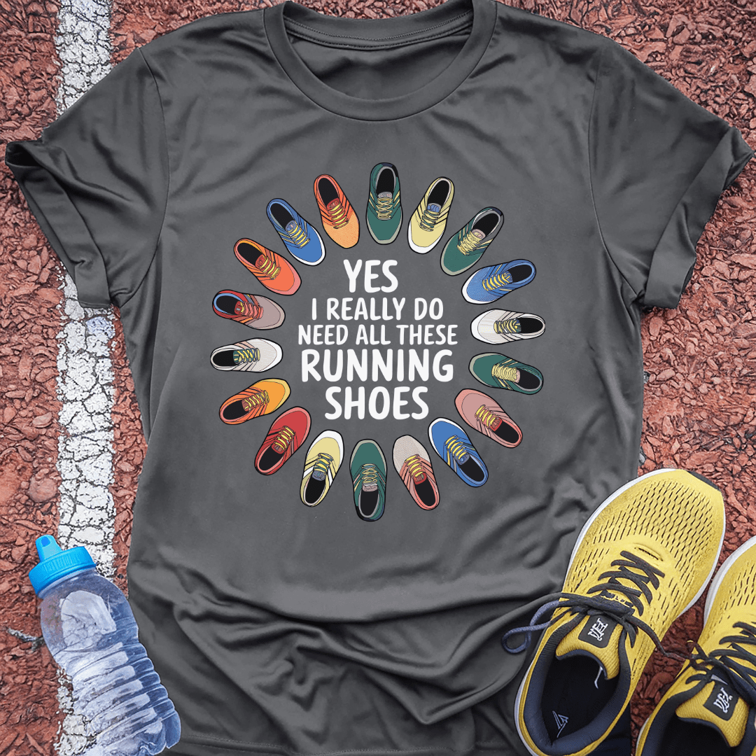 Running Shoes Tech Tee