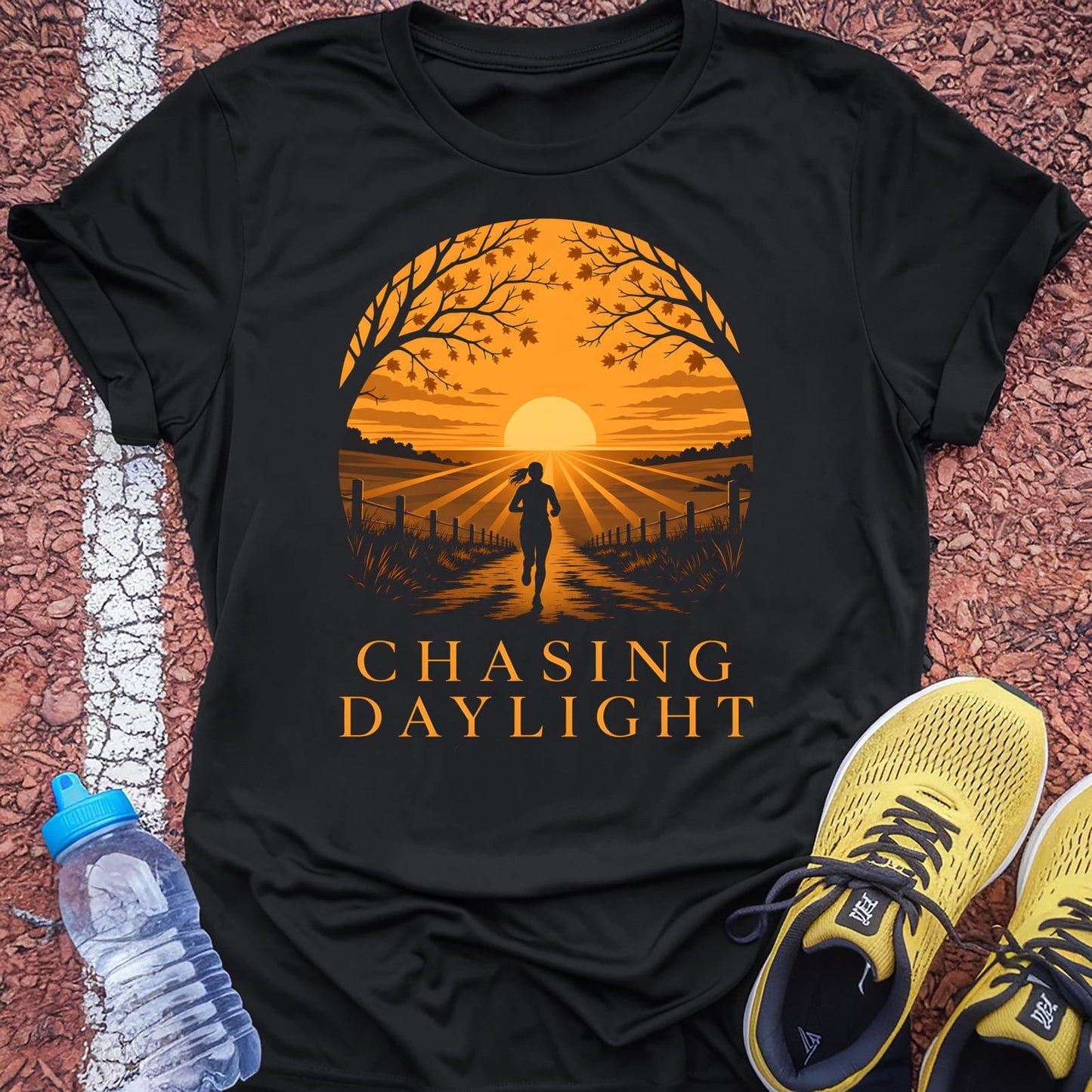 Chasing Daylight T-Shirt - Black