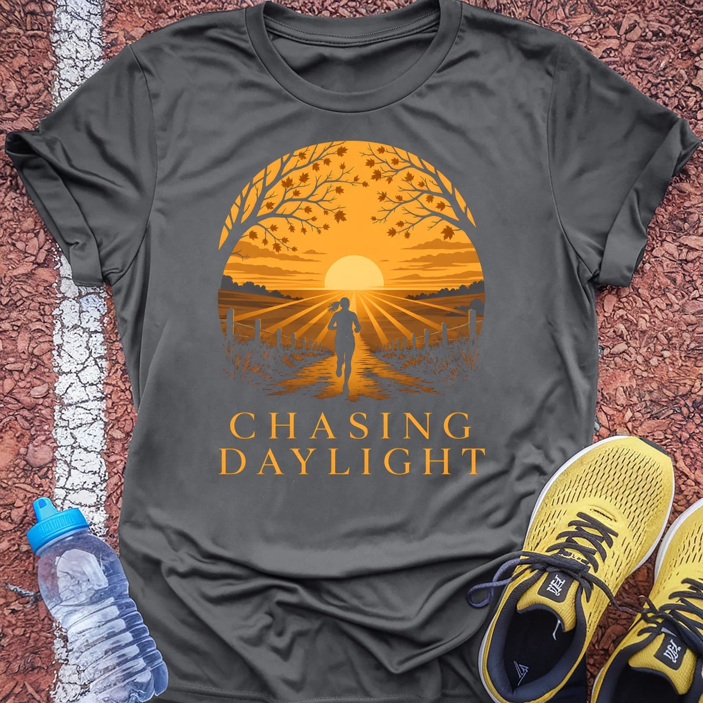 Chasing Daylight T-Shirt - Charcoal