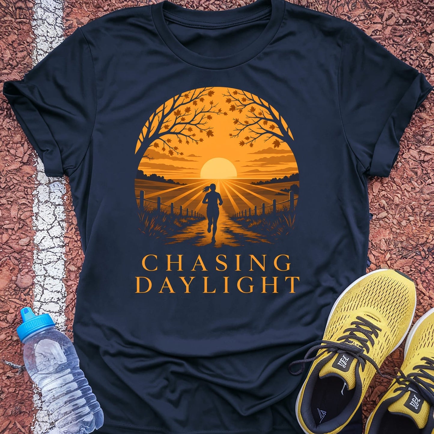 Chasing Daylight T-Shirt - Navy