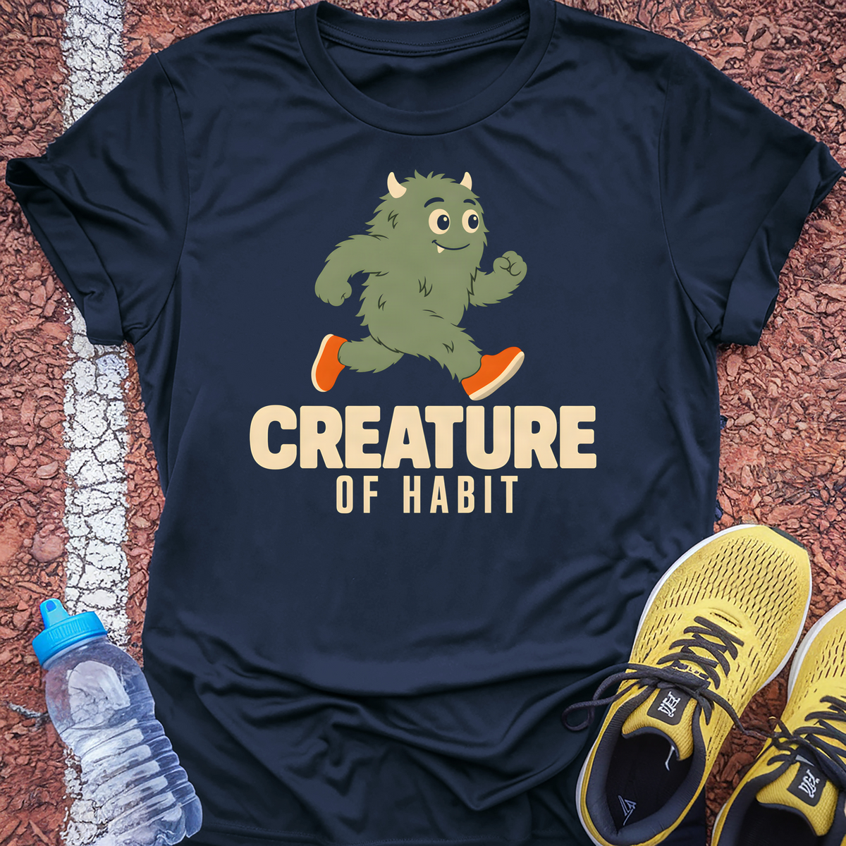 Creature of Habit T-Shirt - Navy
