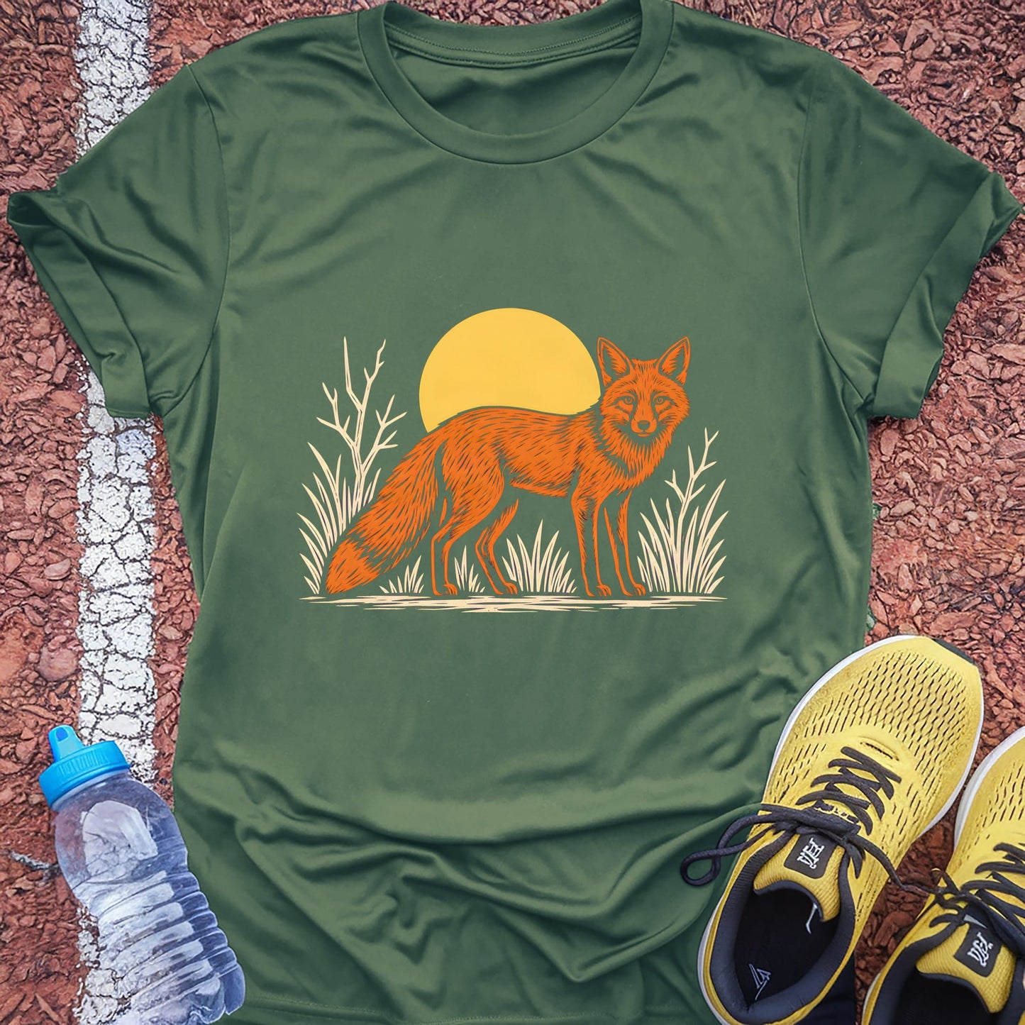Dawn Watch t-shirt — Military Green