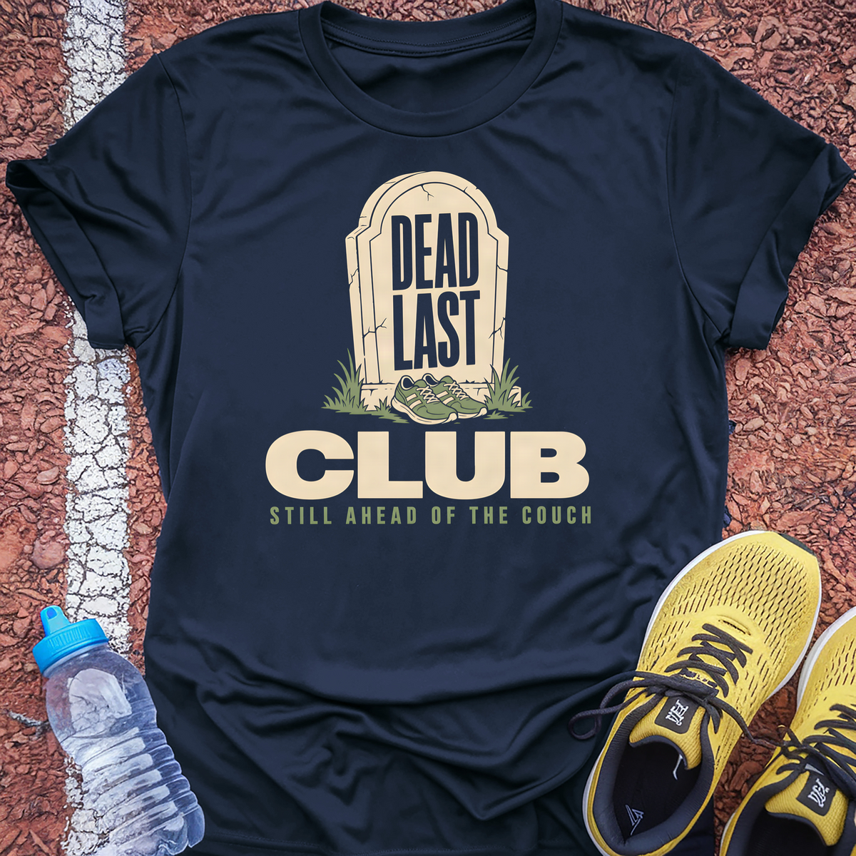 Dead Last Club T-Shirt - Navy