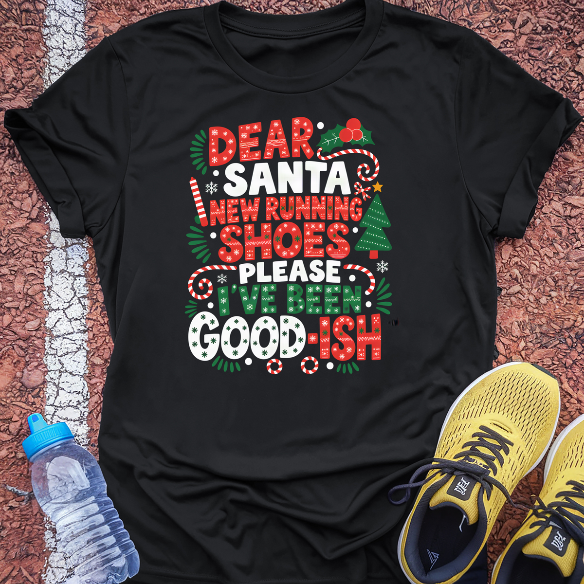 Dear Santa T-Shirt - Black