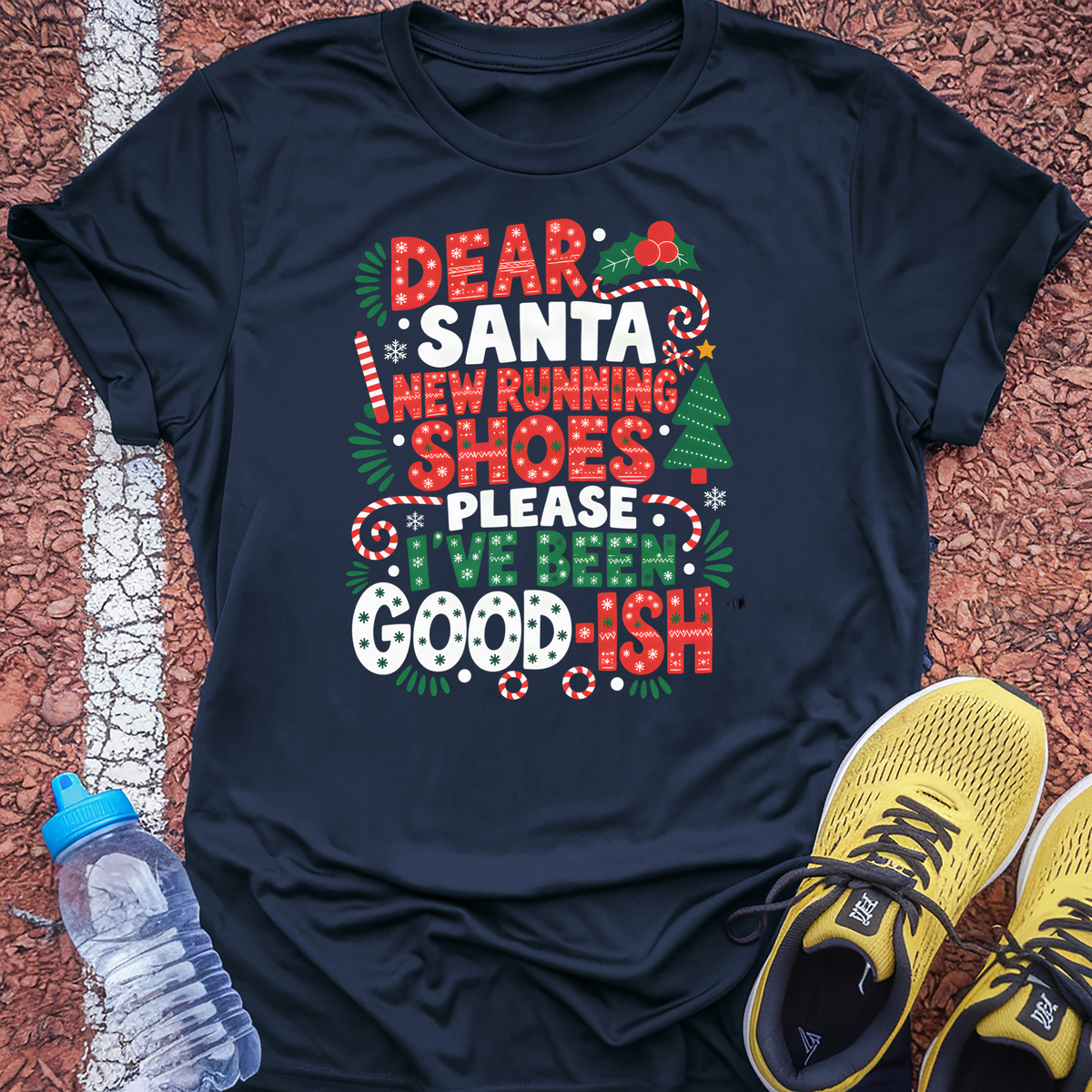 Dear Santa T-Shirt - Navy