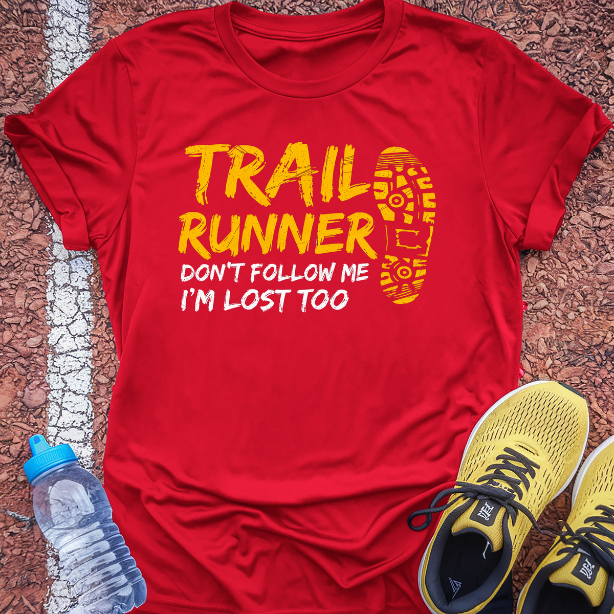 Don't Follow Me T-Shirt - Red
