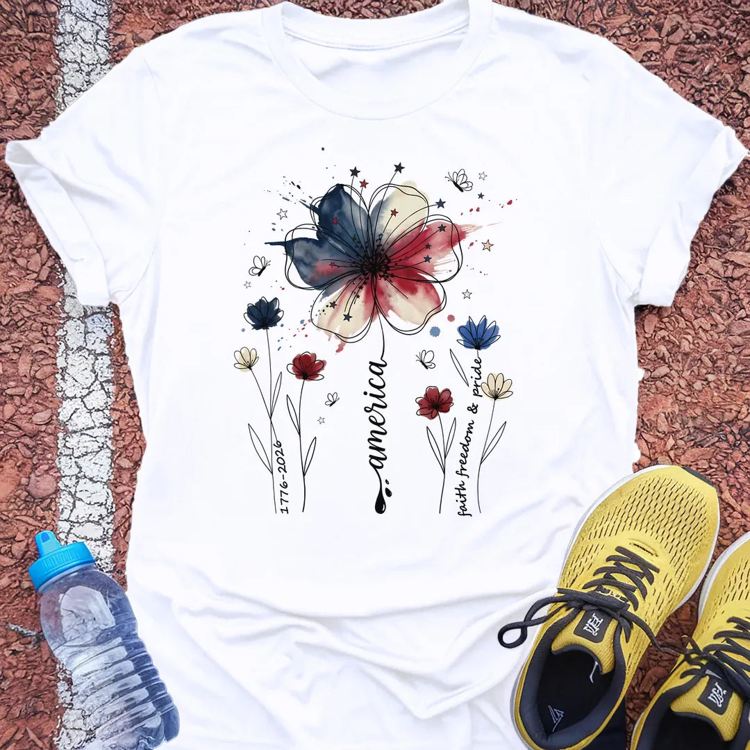 Faith & Freedom Tech Tee