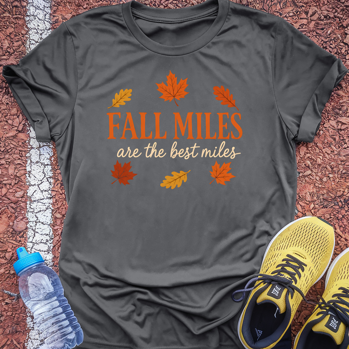 Fall Miles T-Shirt - Charcoal