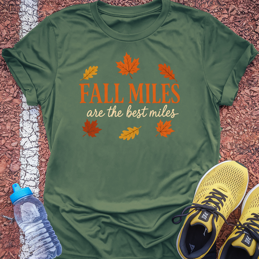 Fall Miles T-Shirt - Military Green