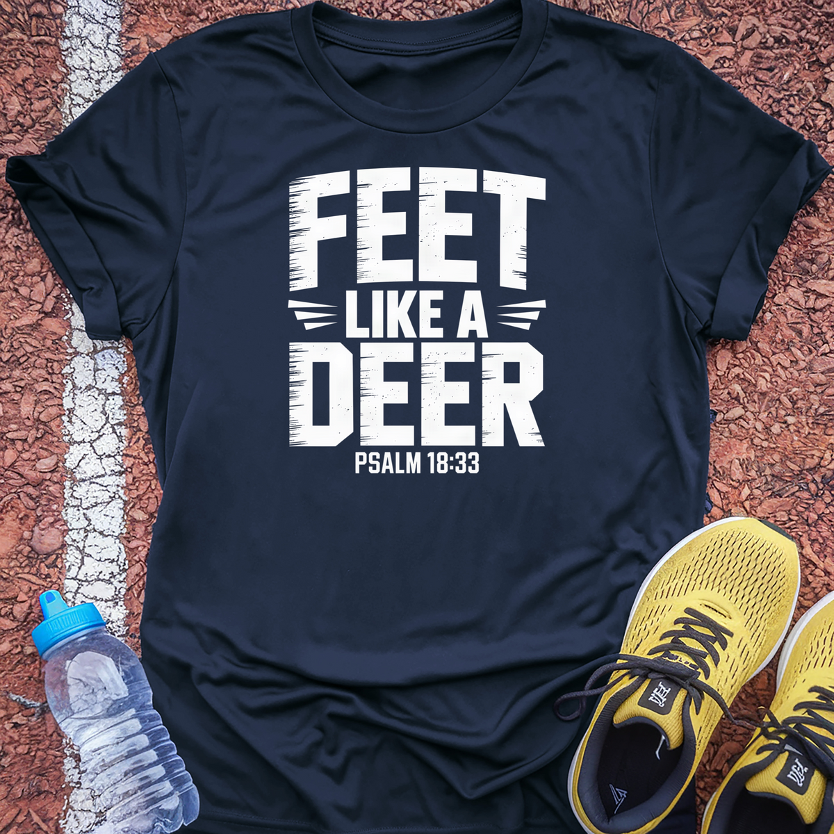 Feet Like a Deer T-Shirt - Navy