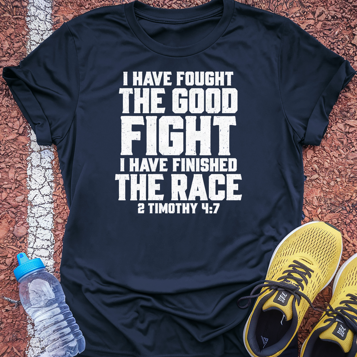 Finished the Race Tech Tee - True Navy