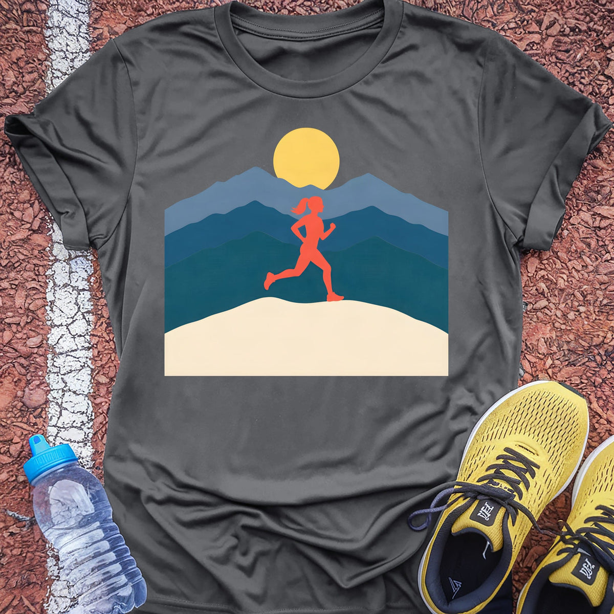 First Light t-shirt — Charcoal