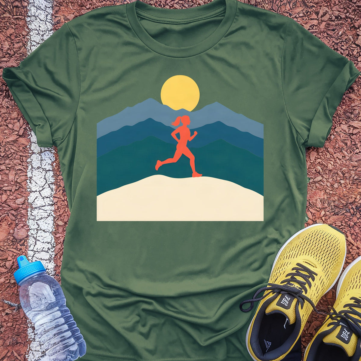 First Light t-shirt — Military Green