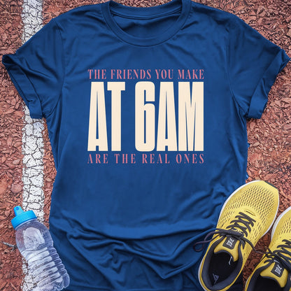 Friends at 6AM t-shirt — Royal