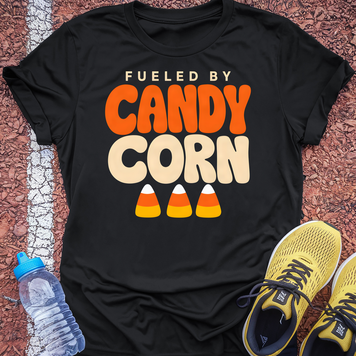Fueled by Candy Corn T-Shirt - Black