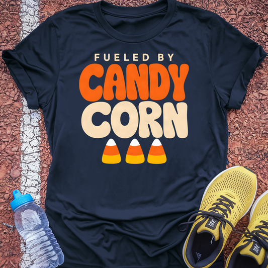 Fueled by Candy Corn T-Shirt - Navy