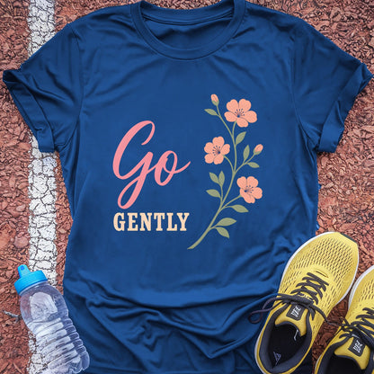 Go Gently t-shirt — Royal