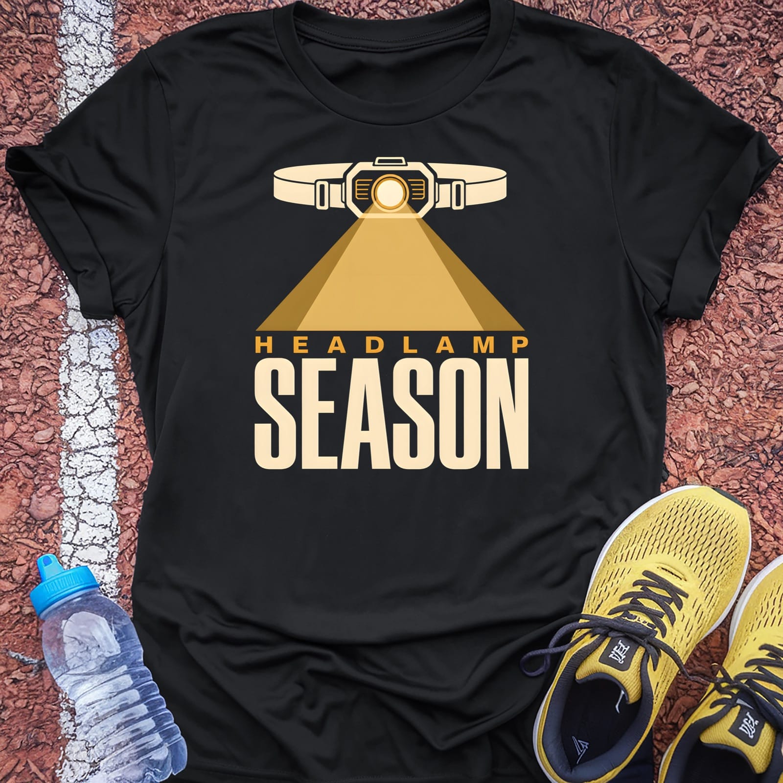 Headlamp Season T-Shirt - Black