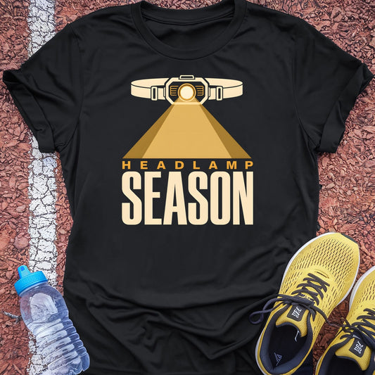 Headlamp Season T-Shirt - Black