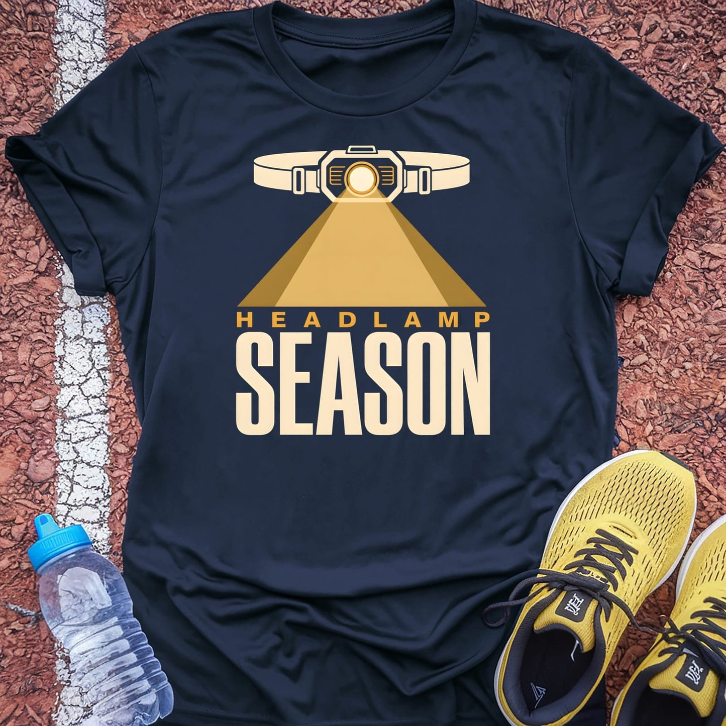 Headlamp Season T-Shirt - Navy