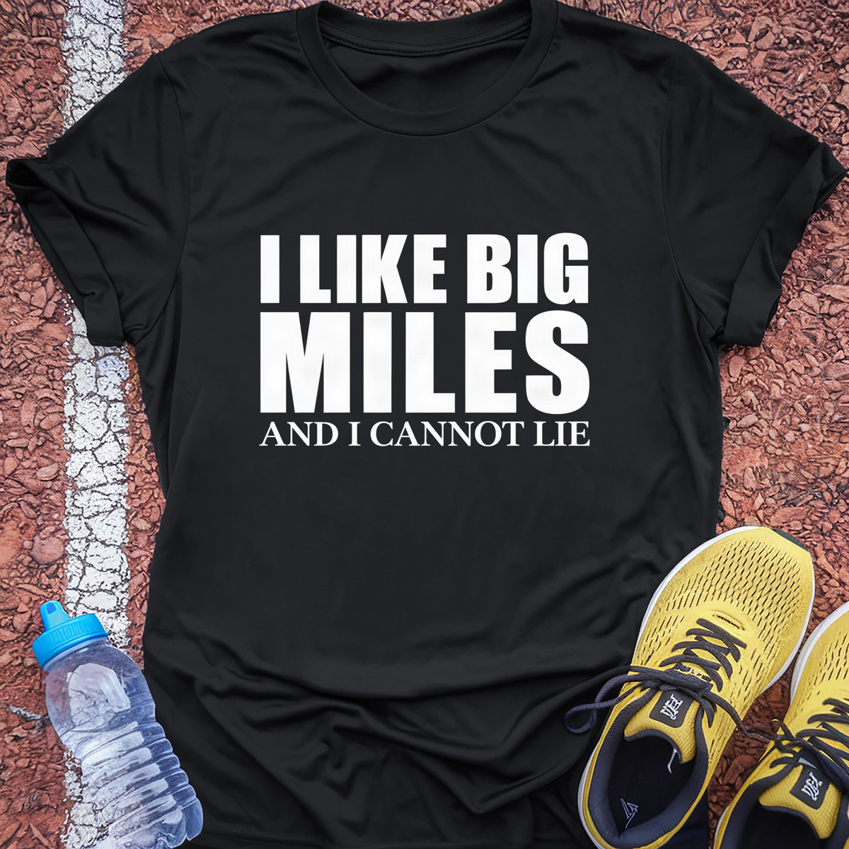 I Like Big Miles T-Shirt - Black