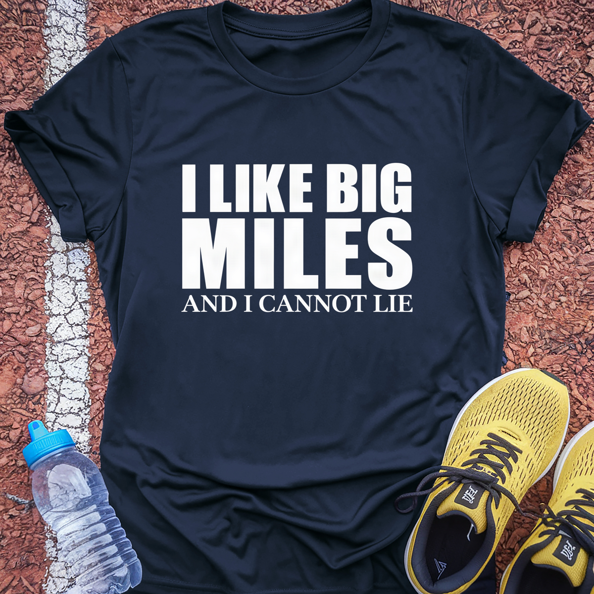 I Like Big Miles T-Shirt - Navy