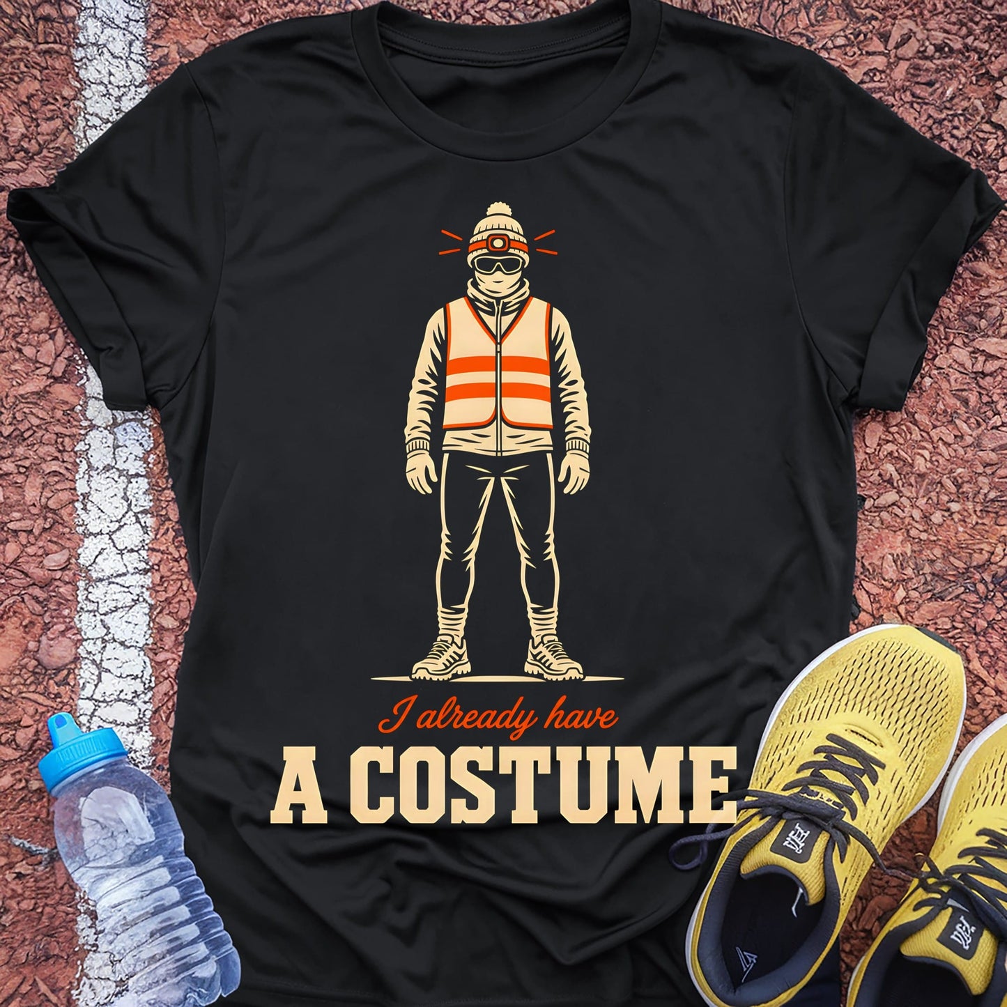 I Already Have A Costume t-shirt — Black