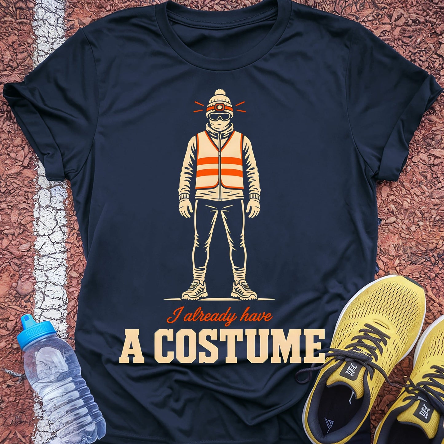 I Already Have A Costume t-shirt — Navy