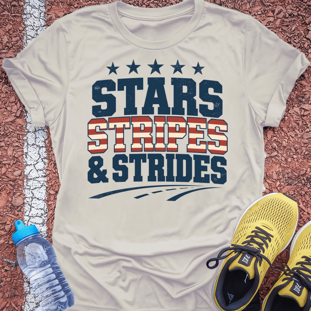 Stripes & Strides T-Shirt
