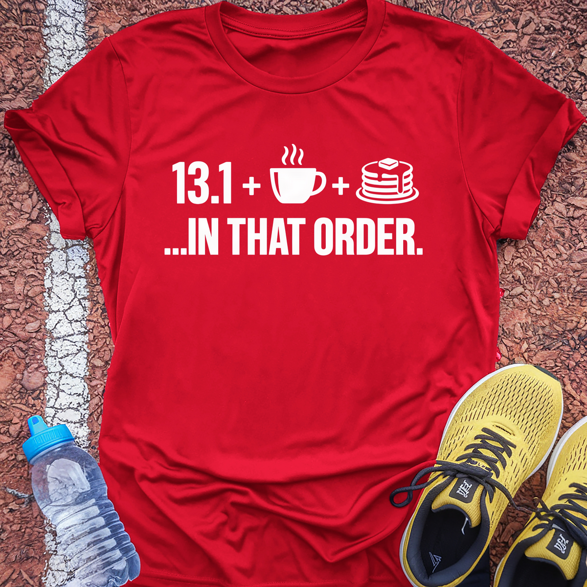 In That Order T-Shirt - Red