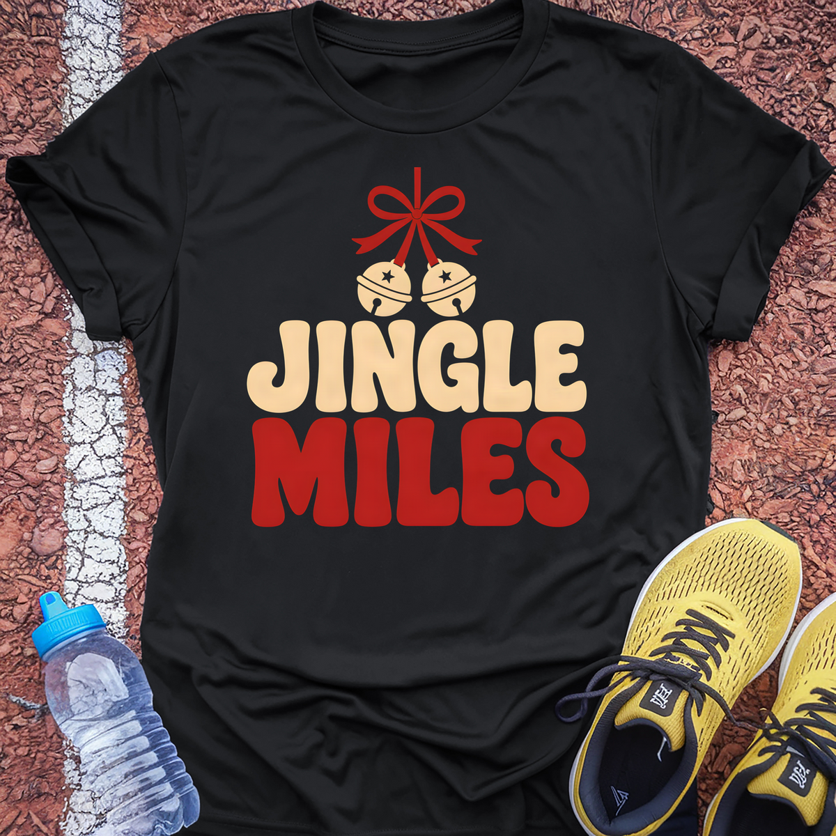 Jingle Miles T-Shirt - Black