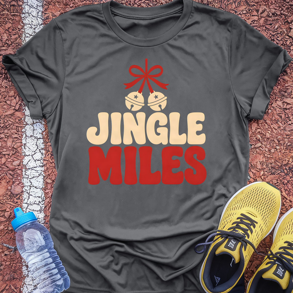Jingle Miles T-Shirt - Charcoal