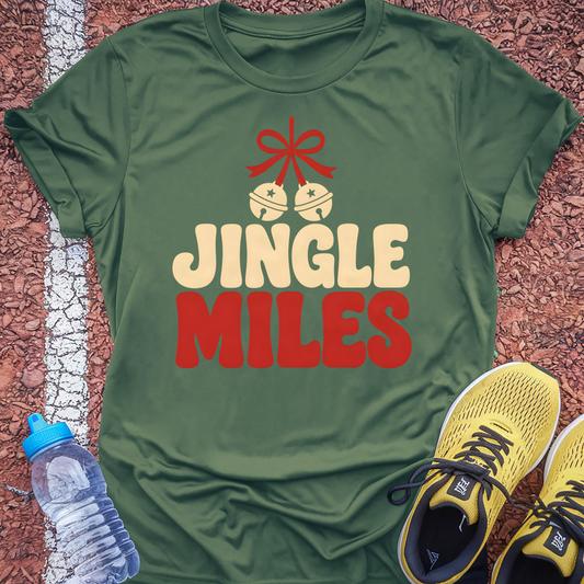 Jingle Miles T-Shirt - Military Green