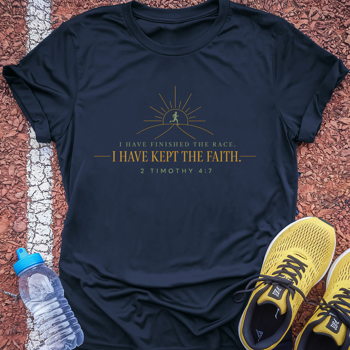 Kept the Faith T-Shirt - Navy
