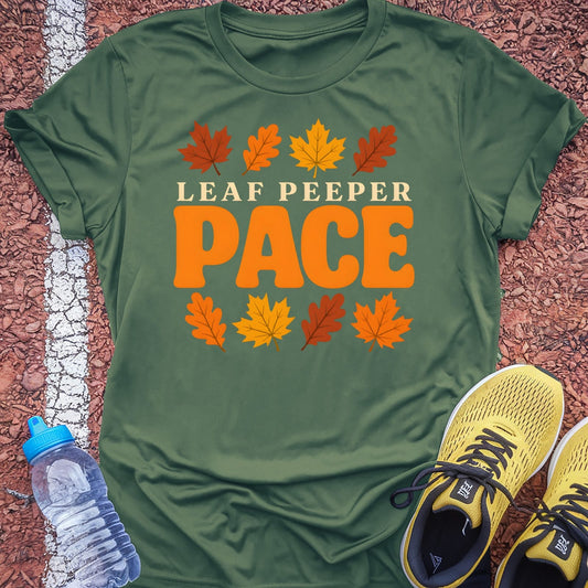 Leaf Peeper Pace T-Shirt - Military Green