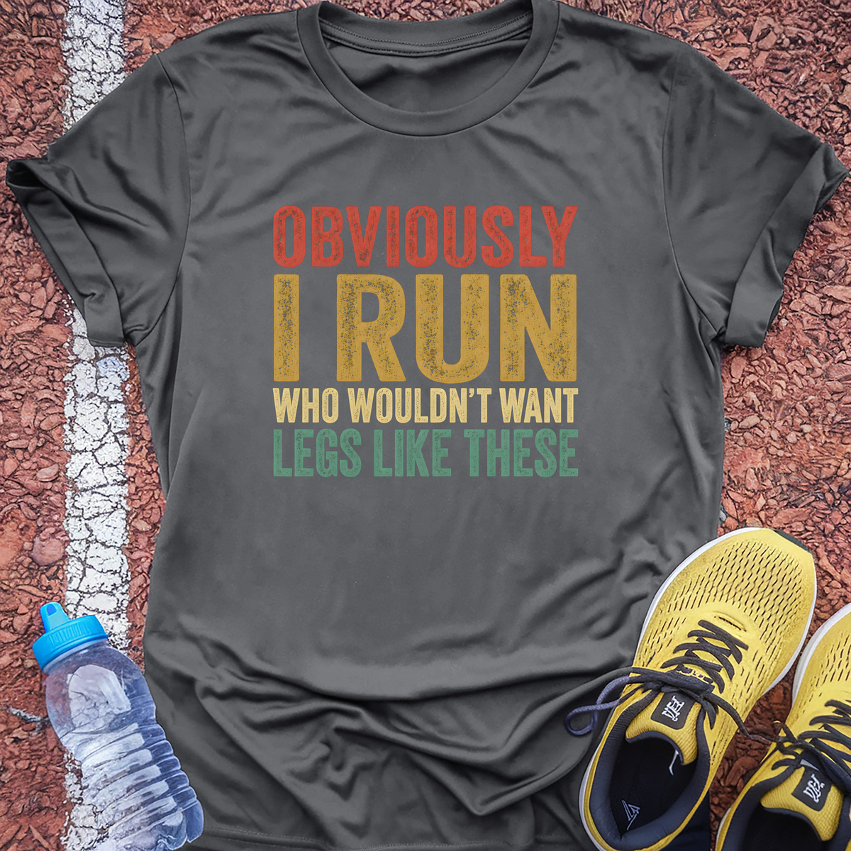 Legs Like These T-Shirt - Charcoal