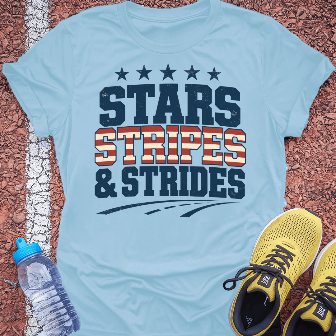 Stripes & Strides T-Shirt