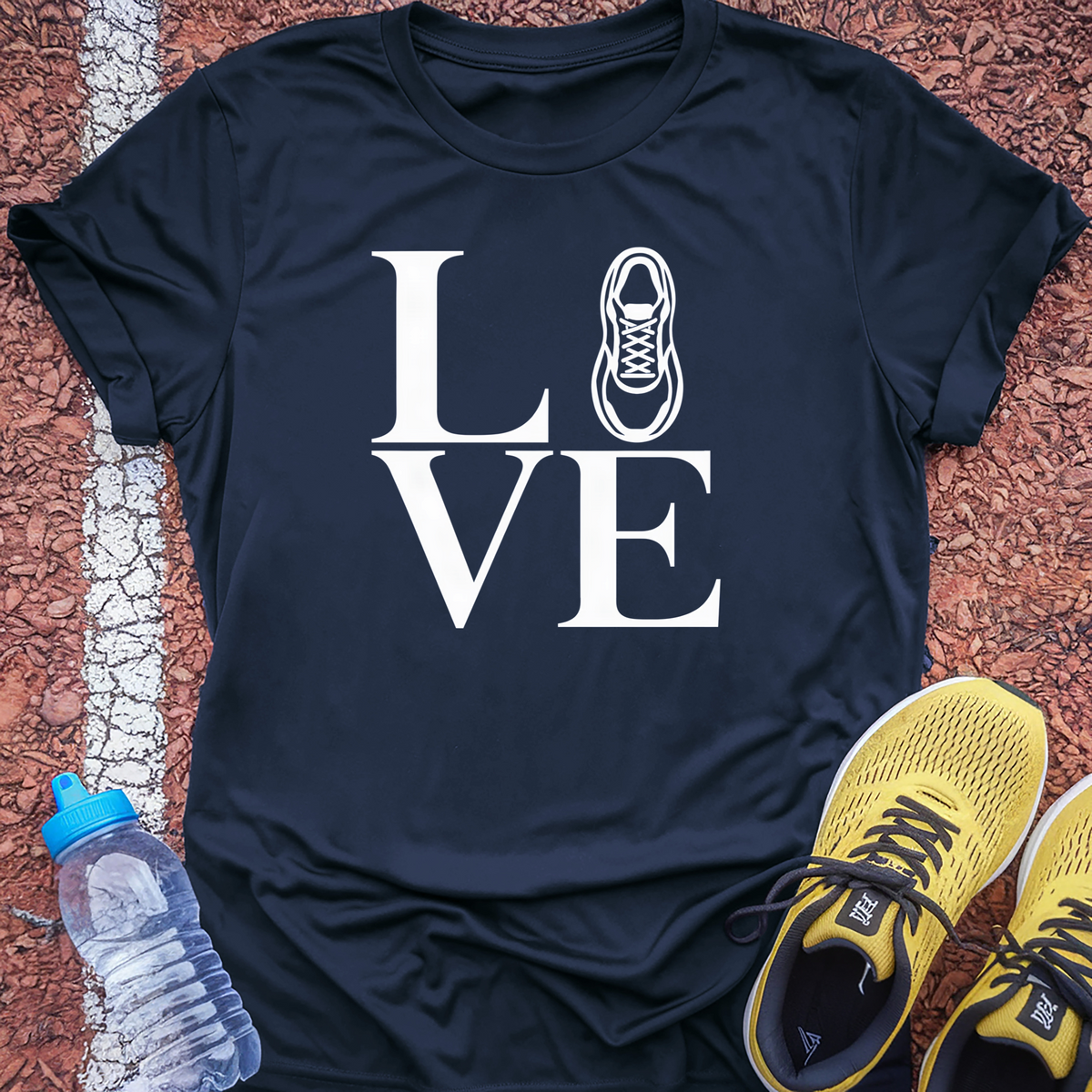 Love Run T-Shirt - Navy