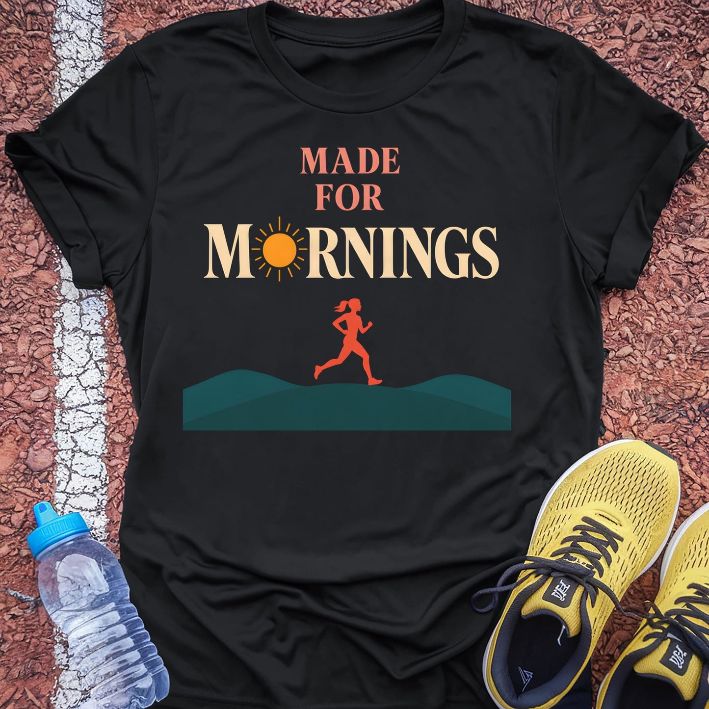 Made for Mornings t-shirt — Black