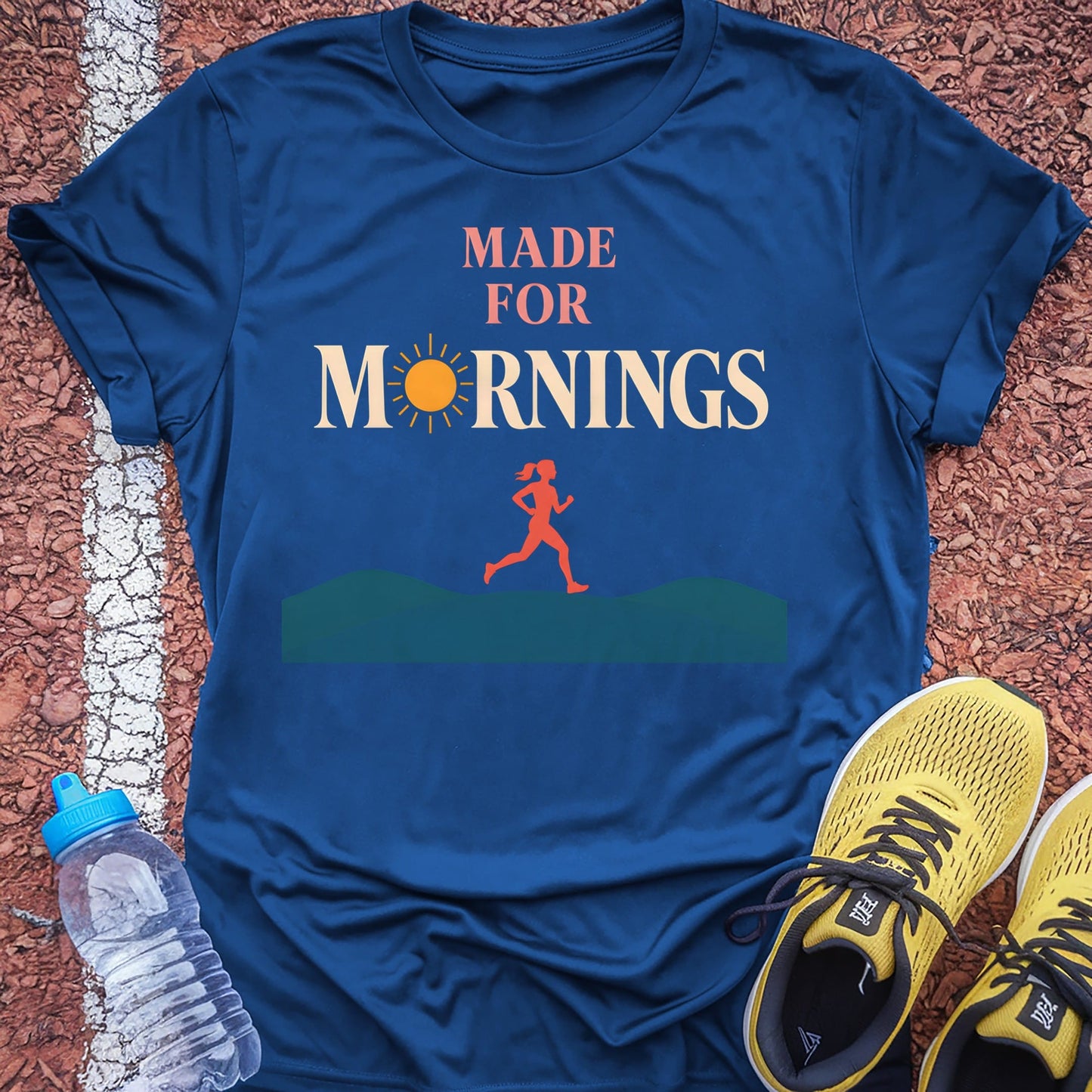 Made for Mornings t-shirt — Royal