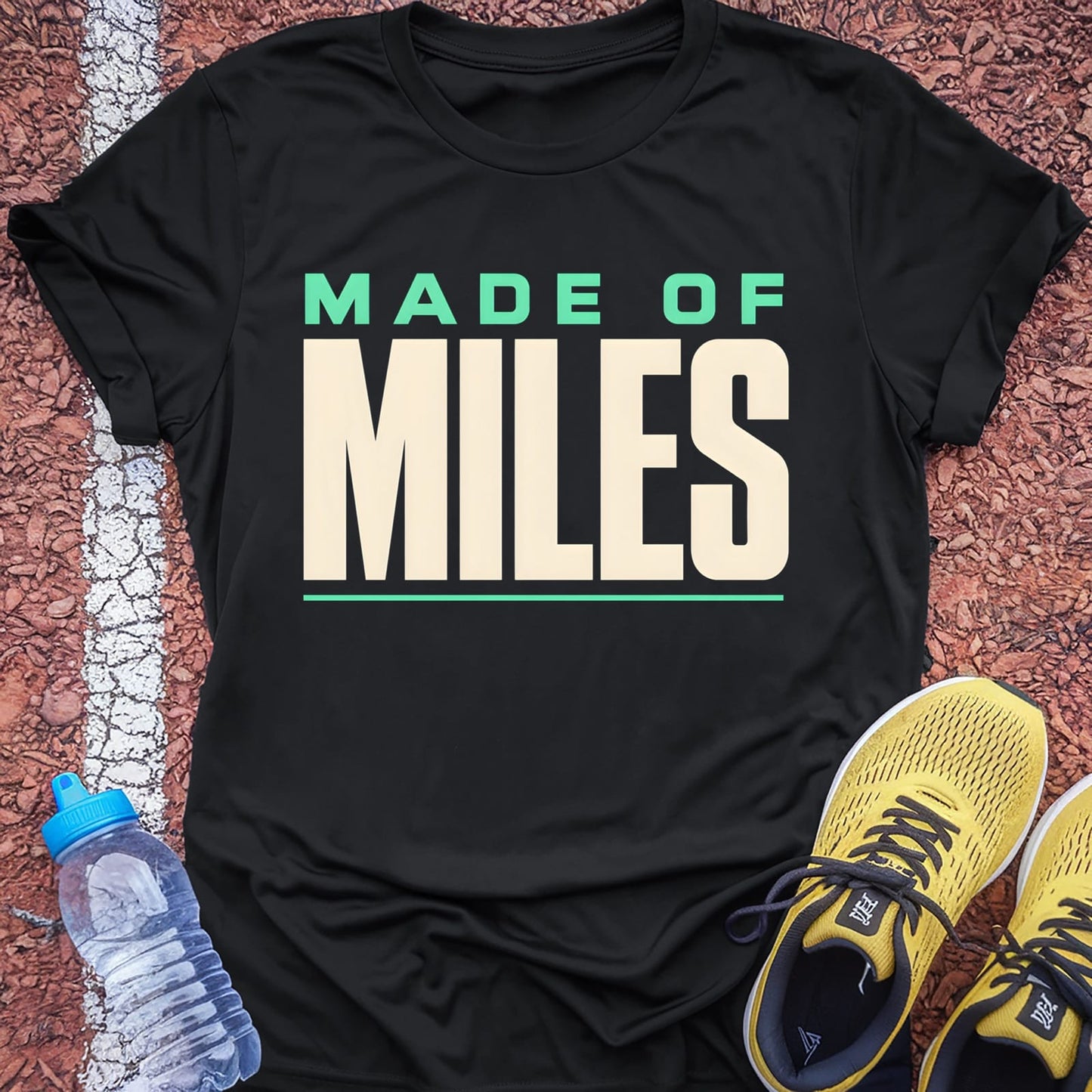 Made of Miles t-shirt — Black
