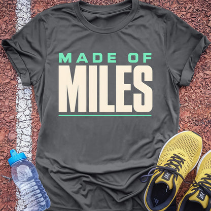 Made of Miles t-shirt — Charcoal